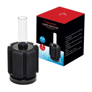 AQUATOP Internal Sponge Filter for Aquariums - for Tanks Up to 25 Gallons, CAF-25